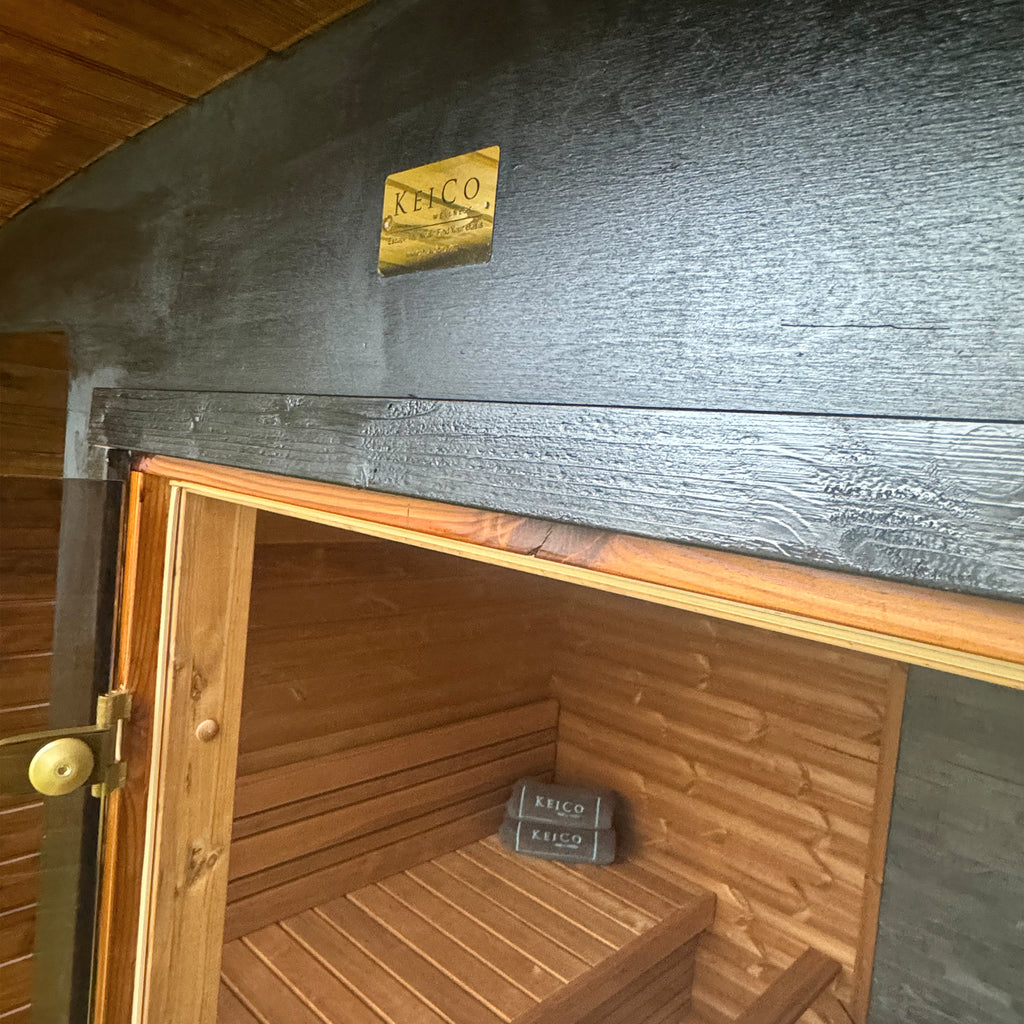 KeiCo Branded Premium Cube Sauna - Installation Provided with Expert Craftsmanship