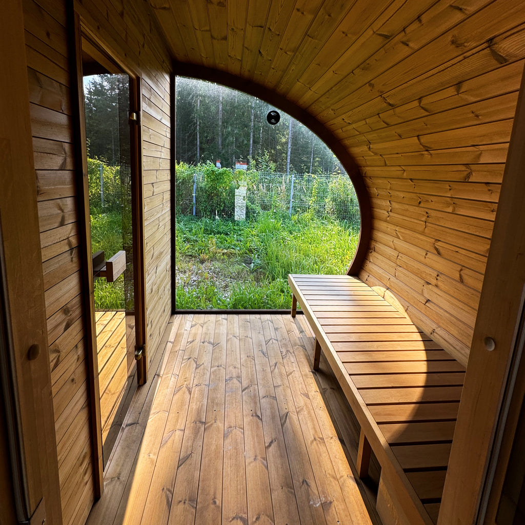 Treatment Room in KC Serenity Cabin – Ideal for Massage, Ice Bath & Sports Therapy