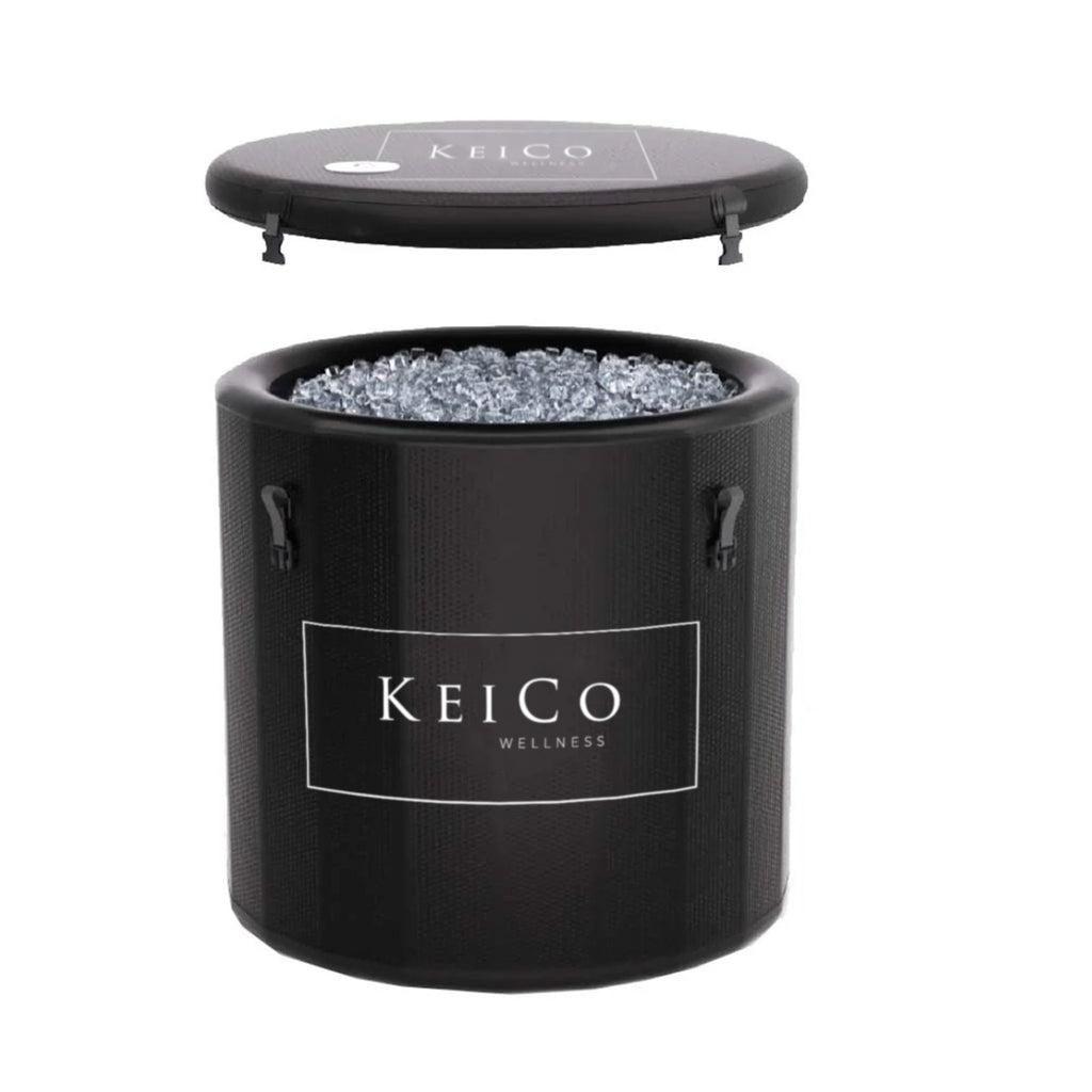 KeiCo Freeze Ice Tub Cold Plunge Barrel with Fibreglass Reinforced Design
